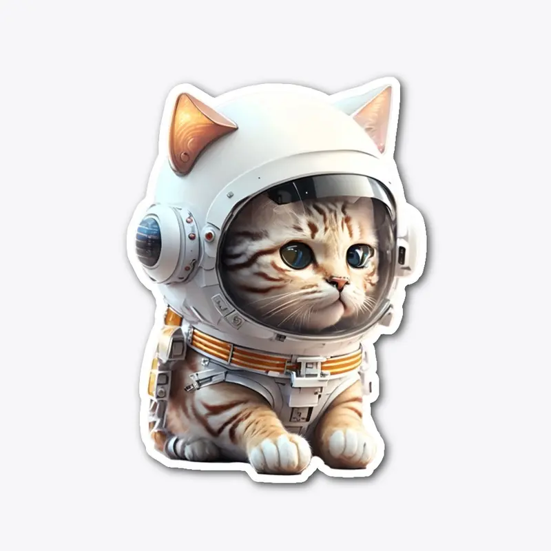 Astronaut Cat - 1