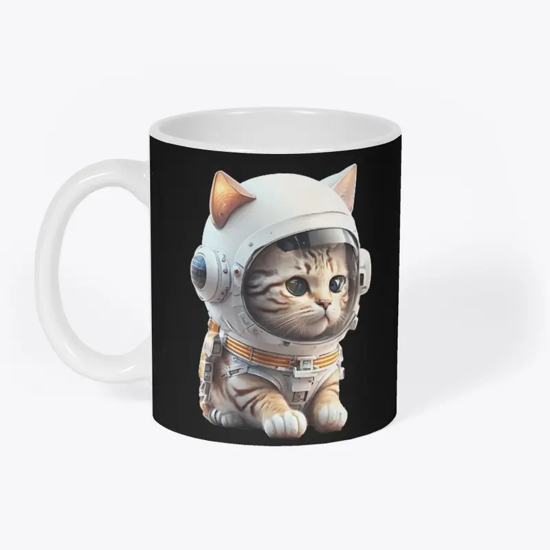 Astronaut Cat - 1